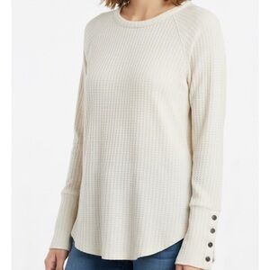 CHASER Pullover Soft Top, Women’s S, Off White